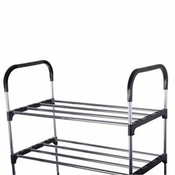 Sapateira Rack Organizador Sapatos Tenis Calçados Prateleiras Desmontavel 3 Andares Multiuso Objetos - 5