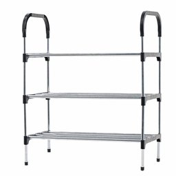 Sapateira Rack Organizador Sapatos Tenis Calçados Prateleiras Desmontavel 3 Andares Multiuso Objetos - 7