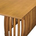 Ver imagem 4 de Mesa de Jantar Armonia 8 Lugares Retangular MDF Amêndoa Cinamomo