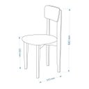 Ver imagem 4 de Mesa Cadeiras Infantil Colorida Mdf Pinus Quarto Brinquedo:colorido