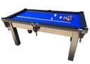 Ver imagem 7 de Mesa de Sinuca/Snooker/Bilhar com Kit Impar Sports - Azul