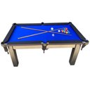 Ver imagem 3 de Mesa de Sinuca/Snooker/Bilhar com Kit Impar Sports - Azul