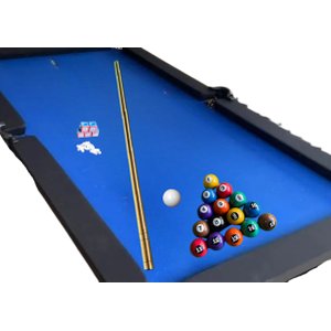 Mesa de Sinuca/snooker/bilhar com Kit Impar Sports - Azul