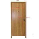 Ver imagem 4 de Porta de Segurança Belíssima 210x90cm Anti Arrombamento THT Portas de Segurança Abertura Esquerda