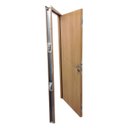 Ver imagem 1 de Porta de Segurança Belíssima 210x90cm Anti Arrombamento THT Portas de Segurança Abertura Esquerda