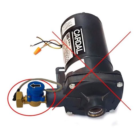 Chave de Fluxo Fluxostato Pressurizador Cardal Potenza Bivolt - Ht007