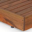 Ver imagem 4 de Mesa Lateral Versatti Rustic Yescasa Marrom/Nogueira