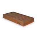 Ver imagem 1 de Mesa Lateral Versatti Rustic Yescasa Marrom/Nogueira