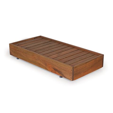 Mesa Lateral Versatti Rustic Yescasa Marrom/Nogueira