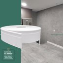 Ver imagem 2 de Rodapé de Sobrepor EVA 15cm x 20mm x 2,5m Moldura Flexivel RP16 Meu Rodapé