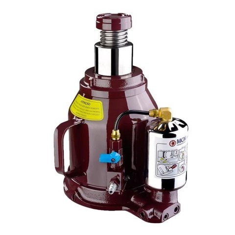 Macaco Garrafa Hidro Pneumático 32 Toneladas - Mcm Mcc-17032