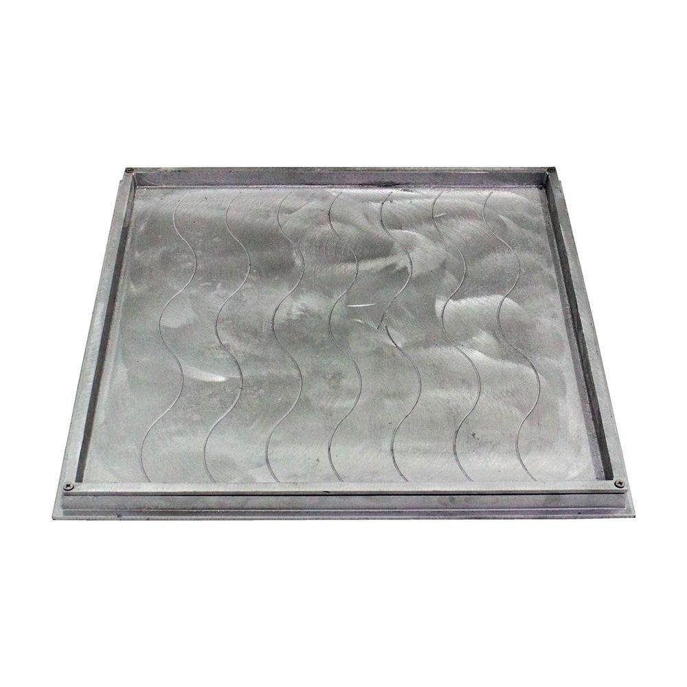 Tampa Tampão Simples Rebaixado para Cerâmica Vedação 60x60cm - 1