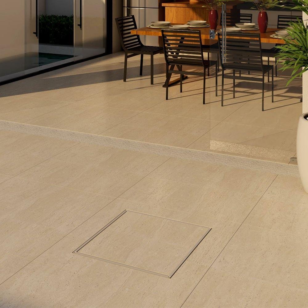 Tampa Tampão Simples Rebaixado para Cerâmica Vedação 60x60cm - 3