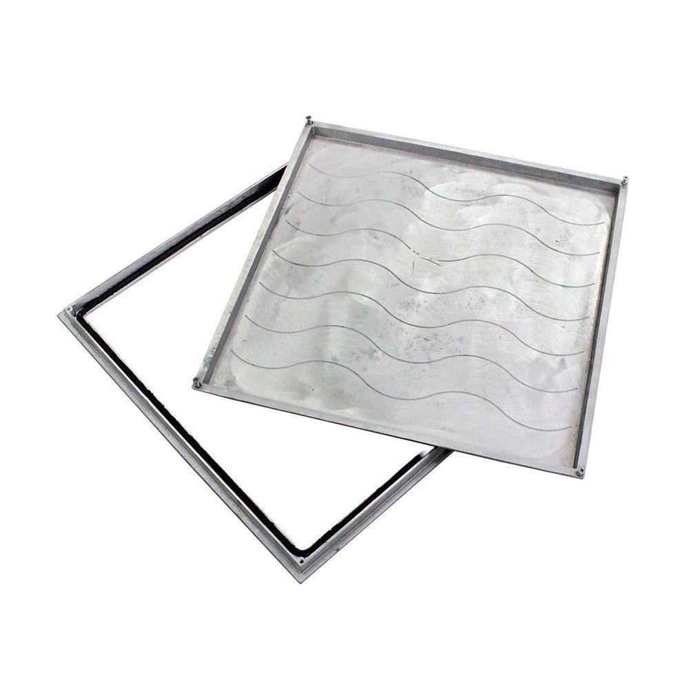 Tampa Tampão Simples Rebaixado para Cerâmica Vedação 60x60cm - 5