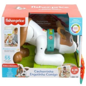 Cachorrinho Engatinha Comigo Fisher Price HHC55