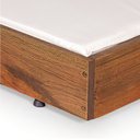Ver imagem 4 de Puff com Almofada Rustic Versatti Yescasa Marrom/Nogueira
