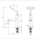 Ver imagem 6 de Torneira Automática de Mesa para Lavatório com Alavanca Ecopress Cromada Celite