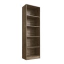 Ver imagem 2 de Estante para Livros 5 Nichos Verniz Palermo