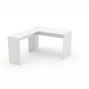 Ver imagem 2 de Escrivaninha em L Mesa de Escritório 150x120cm Studio Branco