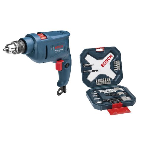 Furadeira de Impacto Bosch GSB450 RE com Acessórios, 450 Watts, 110 Volts