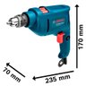 Furadeira de Impacto Bosch GSB450 RE com Acessórios, 450 Watts, 110 Volts - 5