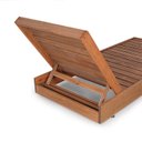 Ver imagem 4 de Conjunto 2 Espreguiçadeiras Versatti Rustic com Almofadas