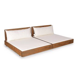 Conjunto 2 Sofás Chaise Versatti Rustic - 2