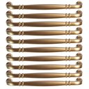 Ver imagem 3 de Kit 10 Puxadores Alça para Móveis Dourado 1767 Grenade Armários Gavetas Torralba