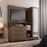 Cômoda com Painel para TV até 43 Polegadas 1 Porta com Espelho 3 Gavetas NT 5055 Notável Móveis - 1