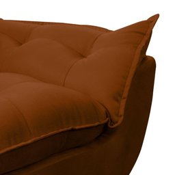 Poltrona Decorativa Sala de Estar Escritório Quarto Prime Cor: Terracota - 5