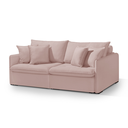 Ver imagem 4 de Sofá Cama Retrátil Reclinável Vincenzo 160 Sued com Molas Ensacadas Super Conforto para Sua Sala