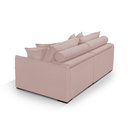 Ver imagem 2 de Sofá Cama Retrátil Reclinável 160 Sued com Molas Ensacadas Super Conforto para Sua Sala