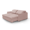 Sofá Cama Retrátil Reclinável 160 Sued com Molas Ensacadas Super Conforto para Sua Sala - 3