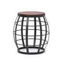Ver imagem 2 de Banqueta de Madeira com Metal Seat Garden Canela