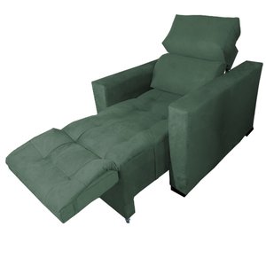 Poltrona do Papai Retrátil e Reclinável Madri Verde