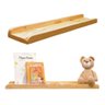 Kit 2 Prateleira de Madeira Infantil 60 X 12 Cm - Theo - 1