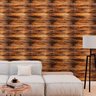 Papel de Parede Auto Adesivo Efeito Madeira Tábua Escura Envelhecida Decorativa Quarto Sala 6m - 5