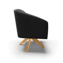 Ver imagem 7 de Cadeira Sala de Jantar Giratória Ma30 Kit 2 Stella Suede D03 - D’Rossi