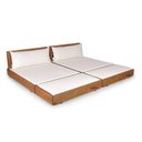 Ver imagem 2 de Conjunto 2 Sofás Chaise com 2 Puffs Rustic Versatti