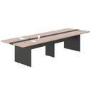 Ver imagem 2 de Mesa de Reunião Executiva Premium 3,60m 8 Pessoas Nogueira