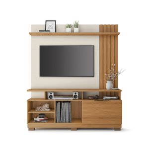 Estante Home Theater Artheo - Cinamomo Off White - Hb Móveis