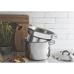 Jogo de Panelas 9 Peças Inox Fundo Triplo Solar Tramontina - 5