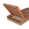 Conjunto 2 Espreguiçadeiras com 1 Mesa Lateral Versatti Rustic  - 4
