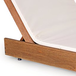 Conjunto 2 Espreguiçadeiras 2 Almofadas 1 Mesa Lateral Versatti Rustic  - 2