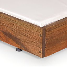 Conjunto 2 Espreguiçadeiras 2 Almofadas 1 Mesa Lateral Versatti Rustic  - 4