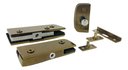 Ver imagem 2 de Kit 01 Instalação Porta de Vidro Pivotante V/a - Bronze - Aluminio