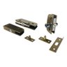 Kit 01 Instalação Porta de Vidro Pivotante V/a - Bronze - Aluminio - 4