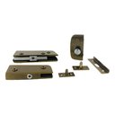 Ver imagem 1 de Kit 01 Instalação Porta de Vidro Pivotante V/a - Bronze - Aluminio