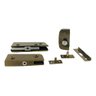 Kit 01 Instalação Porta de Vidro Pivotante V/a - Bronze - Aluminio - 1