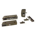 Ver imagem 3 de Kit 01 Instalação Porta de Vidro Pivotante V/a - Bronze - Aluminio